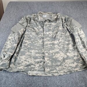 US Army Combat Uniform ACU Digital Camo Jacket Coat XL Regular UCP Bethel Ind.